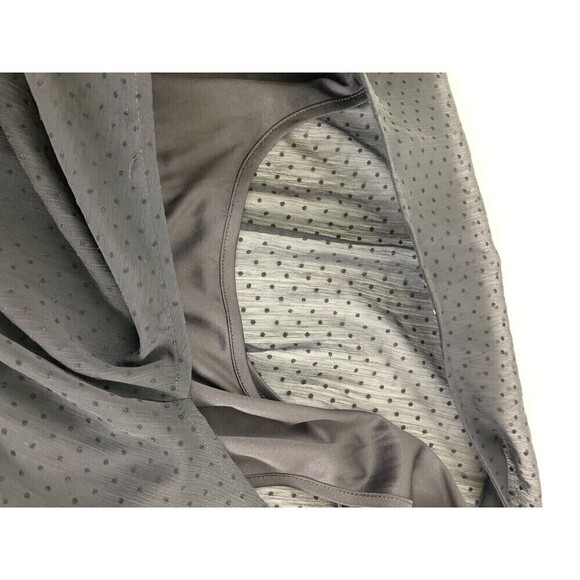 Torrid Blouse Pencil Dress Black Cap Sleeve V-Neck Blouson Sheath Women Plus 3X - Picture 8 of 12